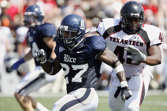 足球场上的 足球场上的